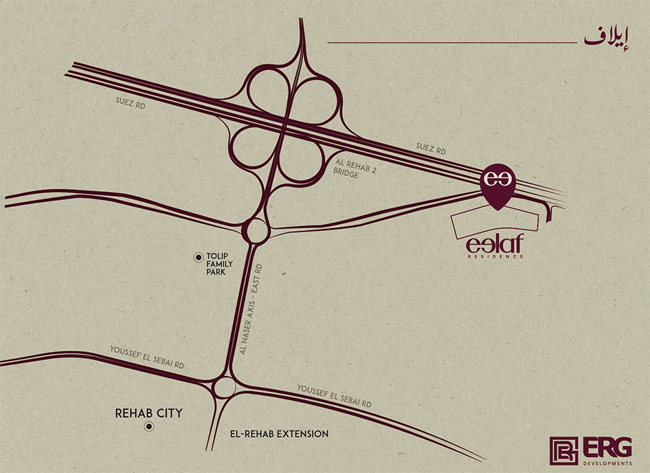 Eelaf Residence Location Map